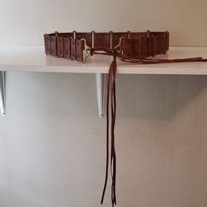 Leather fridge belt